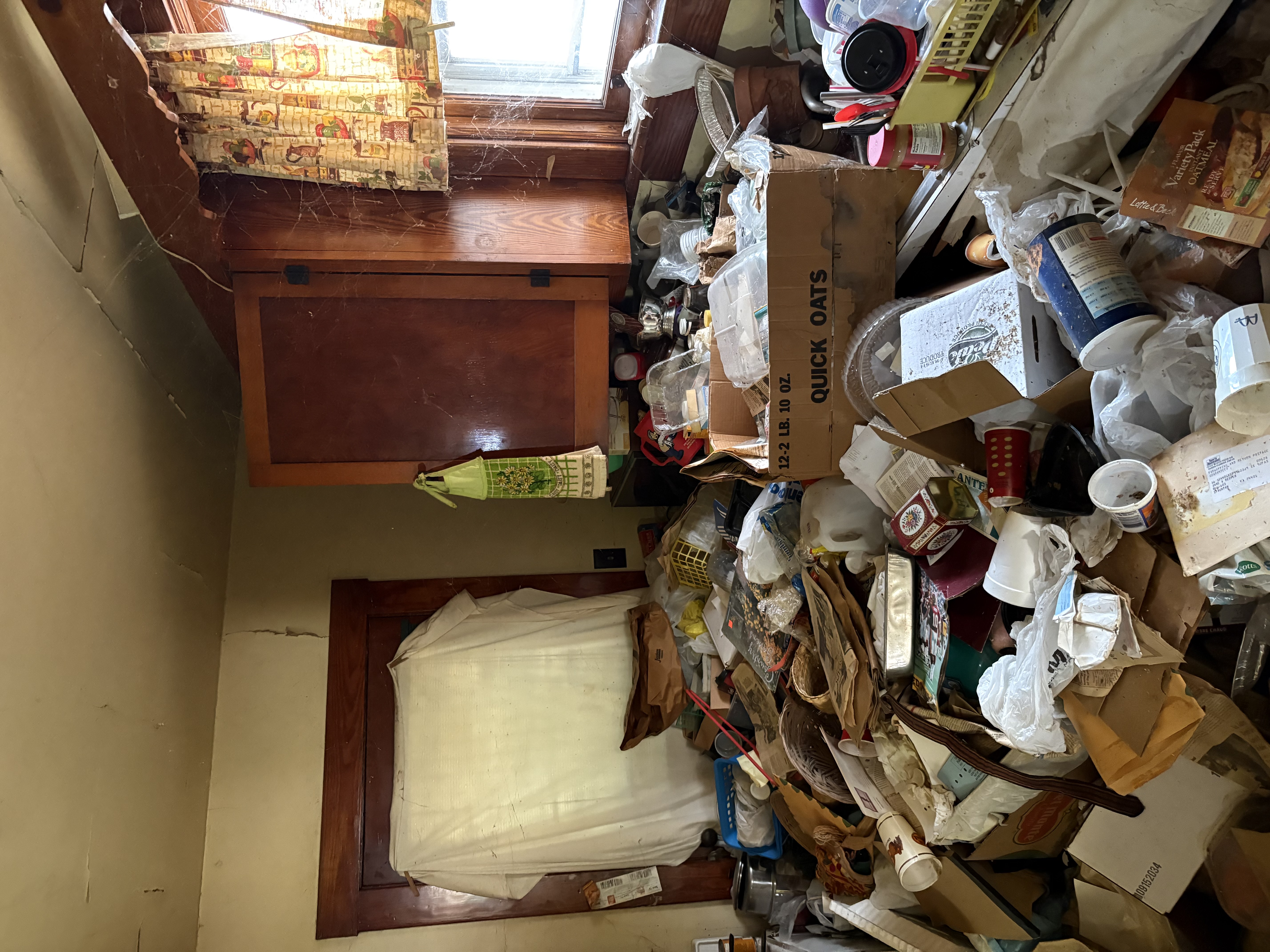 A hoarder house